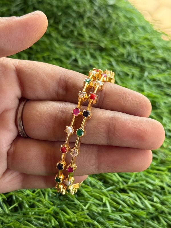 multi color antic bangle multi color antic bangle