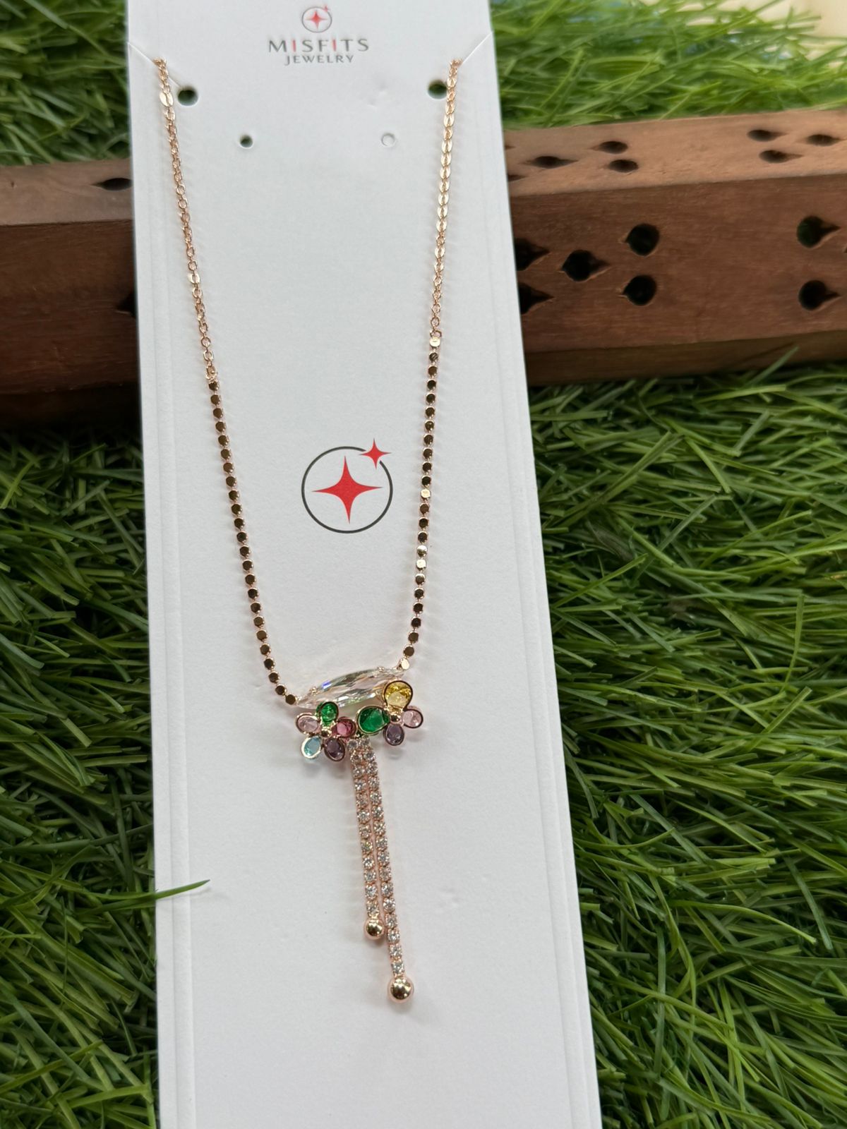 Enamel Star RoseGold Chain Enamel Star RoseGold Chain