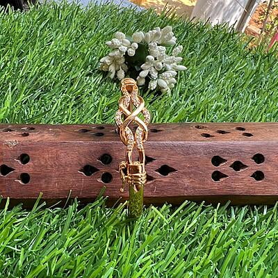 Trendy Cross Rose Gold Bangle