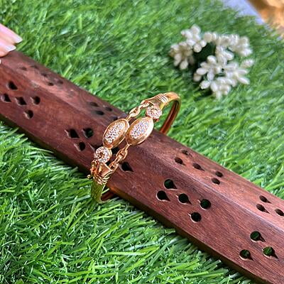 Hub Brass Rose Gold Plated Bangles