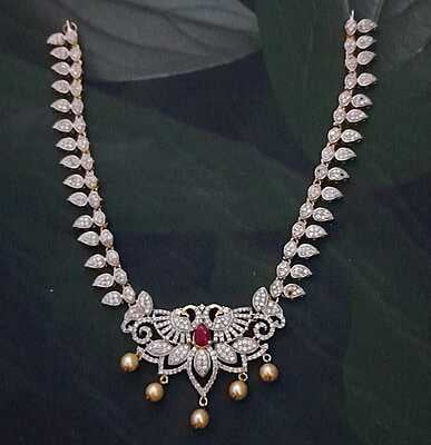 lotus design ad neckpiece