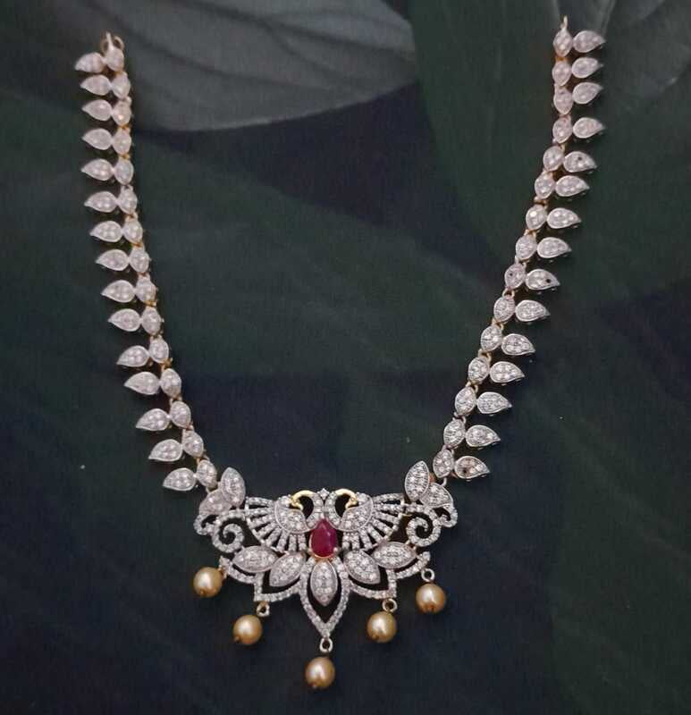lotus design ad neckpiece