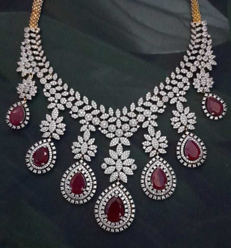 traditional pink stone ad neckpiece traditional pink stone ad neckpiece