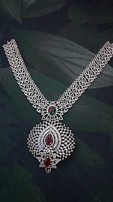 pink color rose ad neak piece