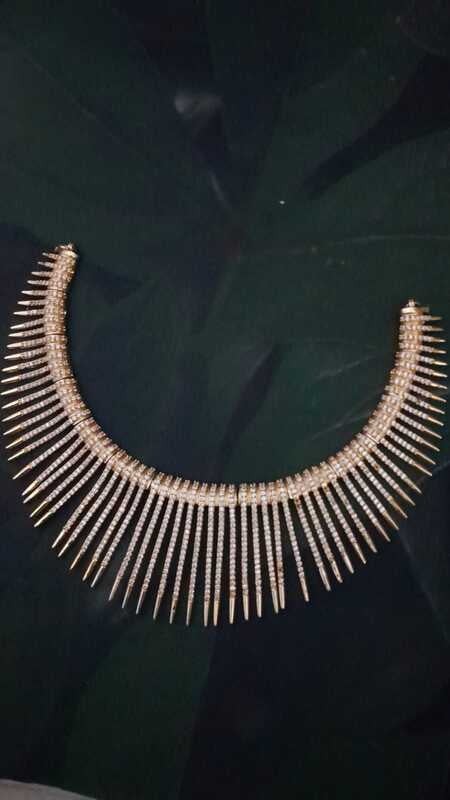 Big Rotana flower design neck piece Big Rotana flower design neck piece