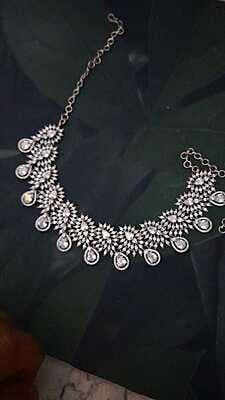 pretty flower AD neck piece