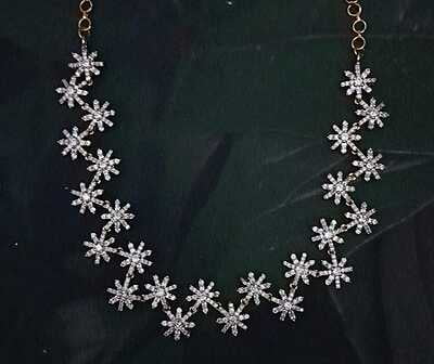 Little flower design neck piece