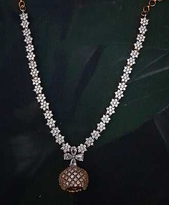 umbrella type simple stone neckpiese