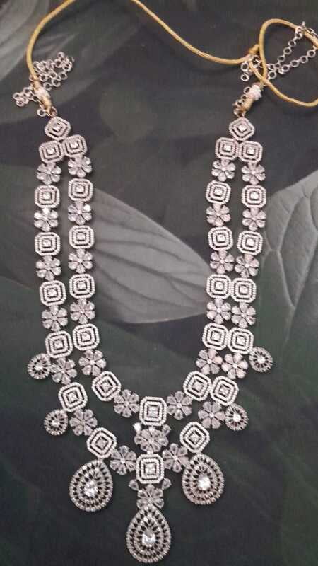 Double layer white stone haram Double layer white stone haram