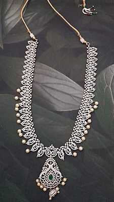 Long haram with little mango design