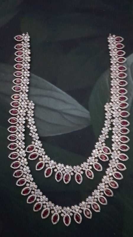 Long Haram with Pink stone Long Haram with Pink stone