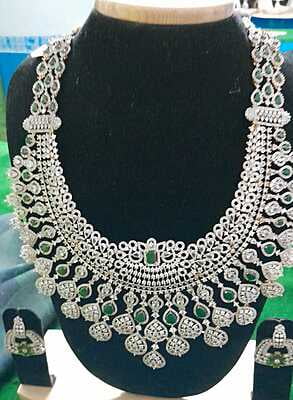 Big rain drop haram with green stone