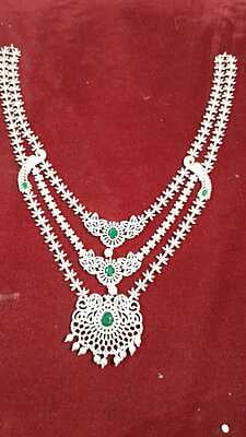 Pretty Three layer haram with green stone