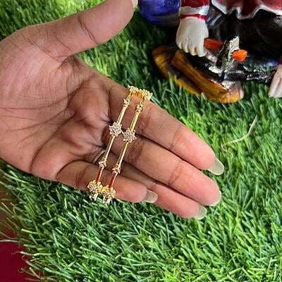 Diamound replica bangles