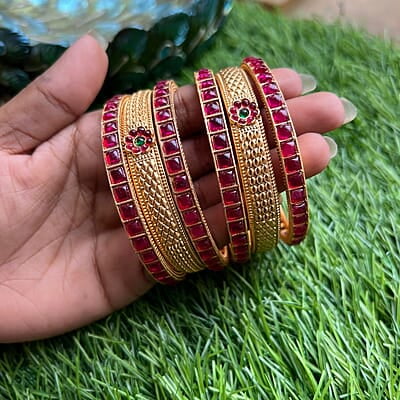 Kemp antic combo bangle