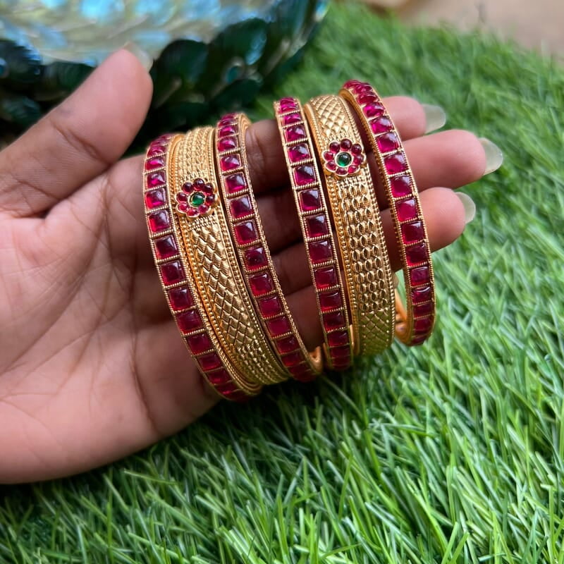 Kemp antic combo bangle
