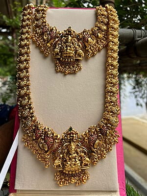 Premium quality Long Haram & Neckpiece - Combo Set