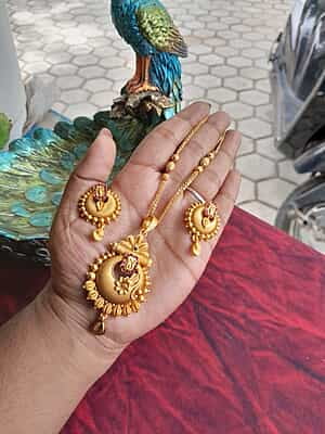 Wheet design pendant set