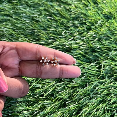 Unique flower diamond long haram Unique flower diamond long haram