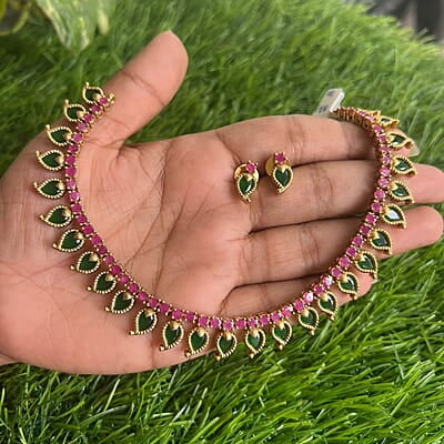 Mango design  Neckpiece