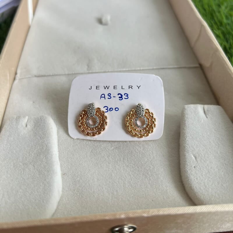 Circle Stone Stud Circle Stone Stud