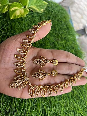 Kerala type stone design  Neckpiece