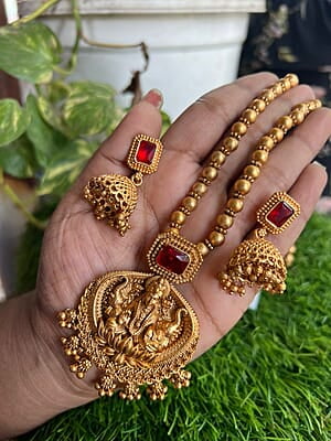 Antique lakshmi ball design