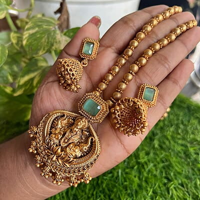 Antique lakshmi ball design