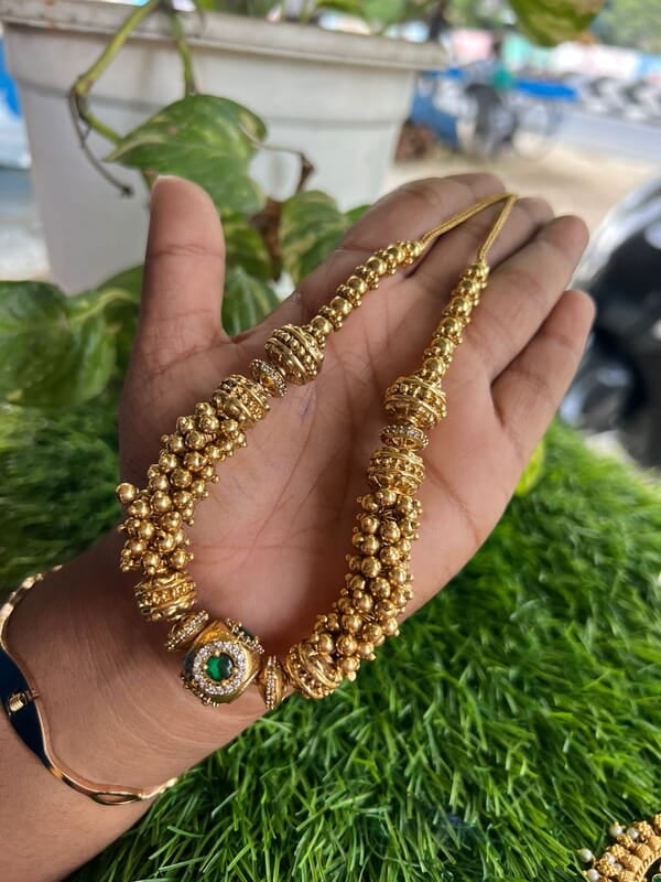 Antique ball design Neckpiece