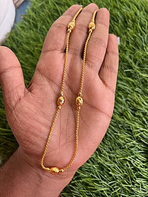 Gold Finish Bead Chain