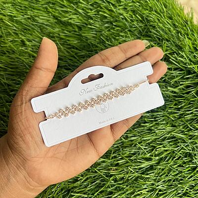 Fancy stone with unique design Chain Bracelet