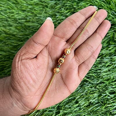 Ball design Mugappu chain