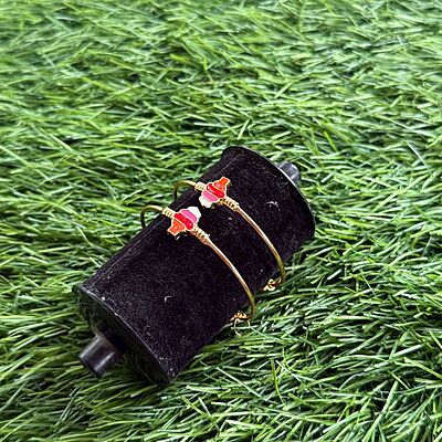 CONE ICE CREAM DESIGN ADJUSTABLE KIDS BANGLE