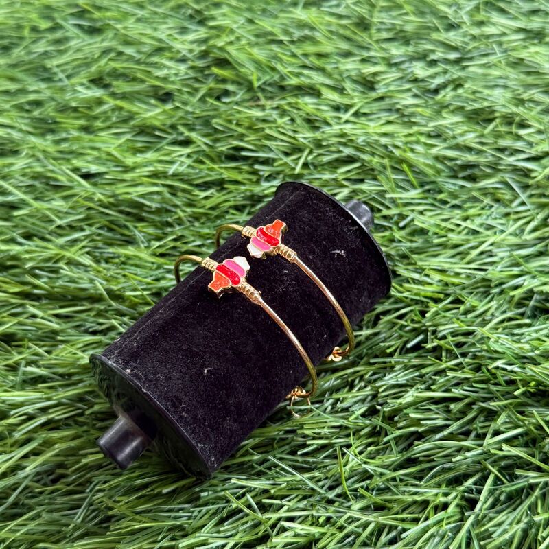 CONE ICE CREAM DESIGN ADJUSTABLE KIDS BANGLE CONE ICE CREAM DESIGN ADJUSTABLE KIDS BANGLE