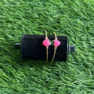 STRAWBERRY DESIGN ADJUSTABLE KINDS BANGLE