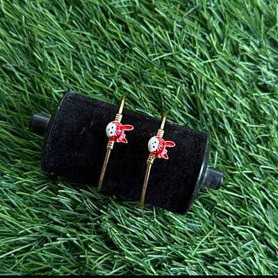 RABBIT GIRL DESIGN ADJUSTABLE KIDS BANGLE