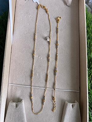 Multi Colour Square Bead Chain
