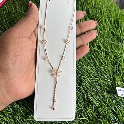 White Pearl Butterfly Chain White Pearl Butterfly Chain
