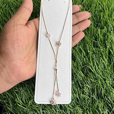 Floral RoseGold Chain
