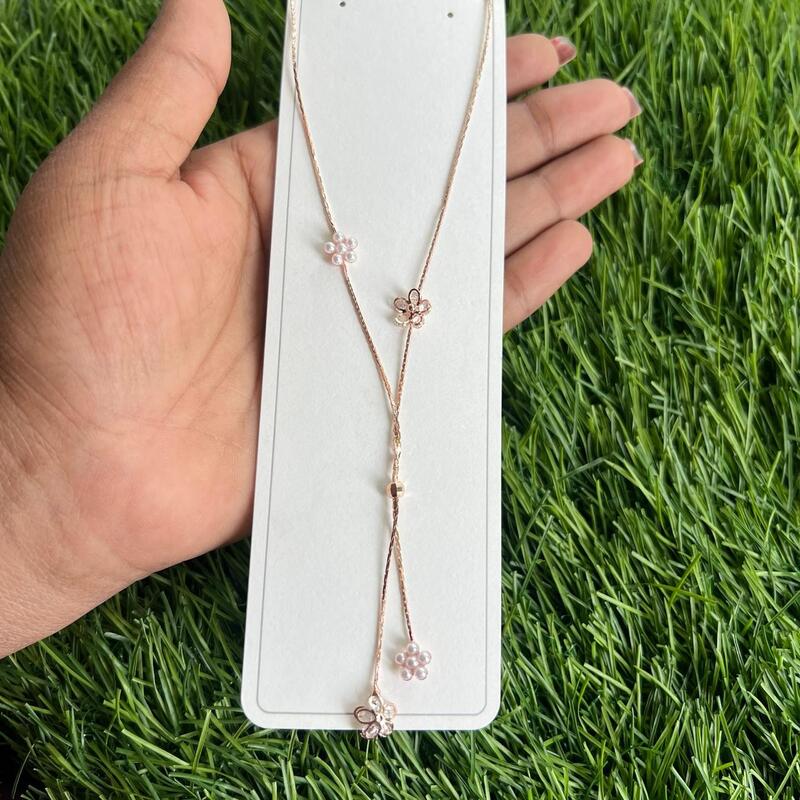 Floral RoseGold Chain Floral RoseGold Chain