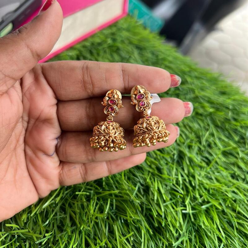 Matte finished Jhumka
