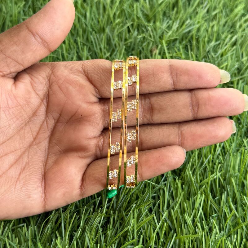 Regular Use Two Layer Stone Bangles Regular Use Two Layer Stone Bangles
