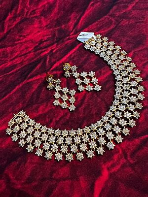 Premium Quality CZ stones Neckpiece