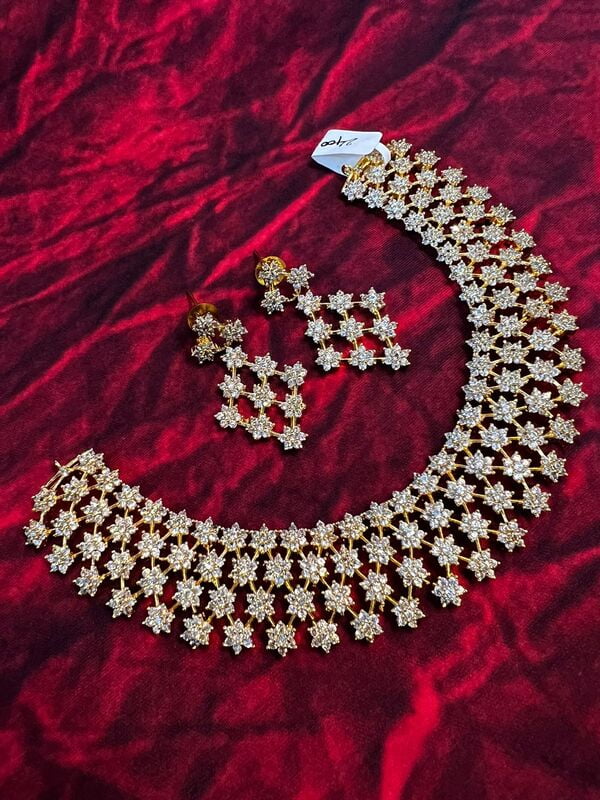 Premium Quality CZ stones Neckpiece Premium Quality CZ stones Neckpiece