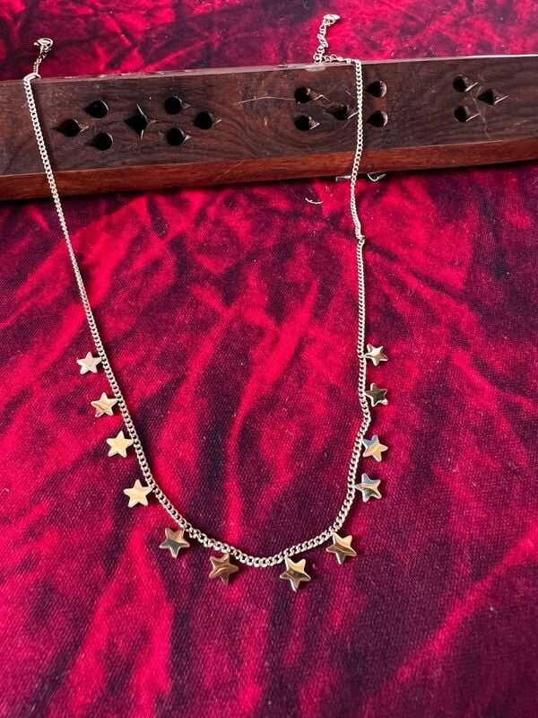 Star Hanging Rose Gold Chain Star Hanging Rose Gold Chain