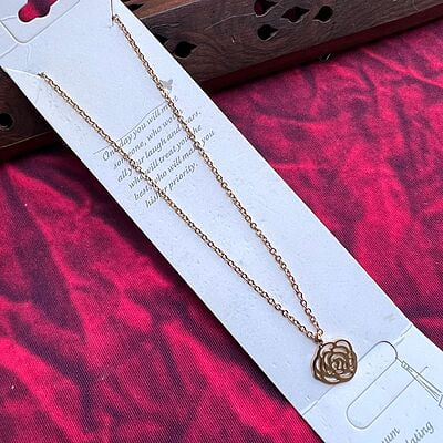 Rose Pendant Chain