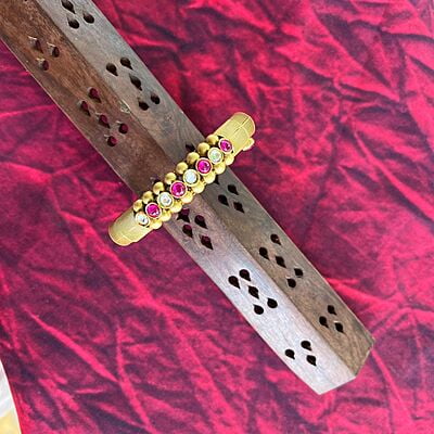 Dual Tone Diamound Bangles
