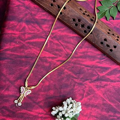 Butterfly Pendant Chain