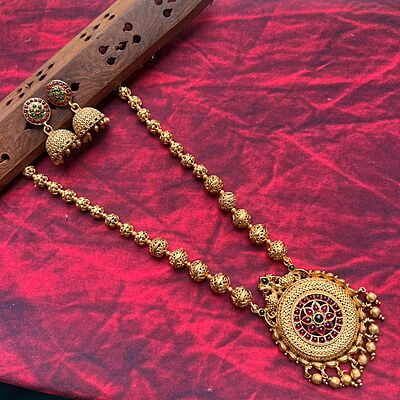 Antic Unique Pendant with Earing Neckpiece Antic Unique Pendant with Earing Neckpiece