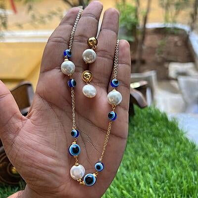 New Stylish AD Diamond Bead Chain